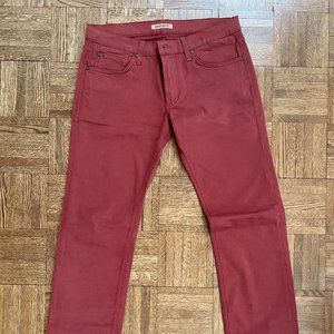 James Jeans "Travis" Red Slim Mens Pants